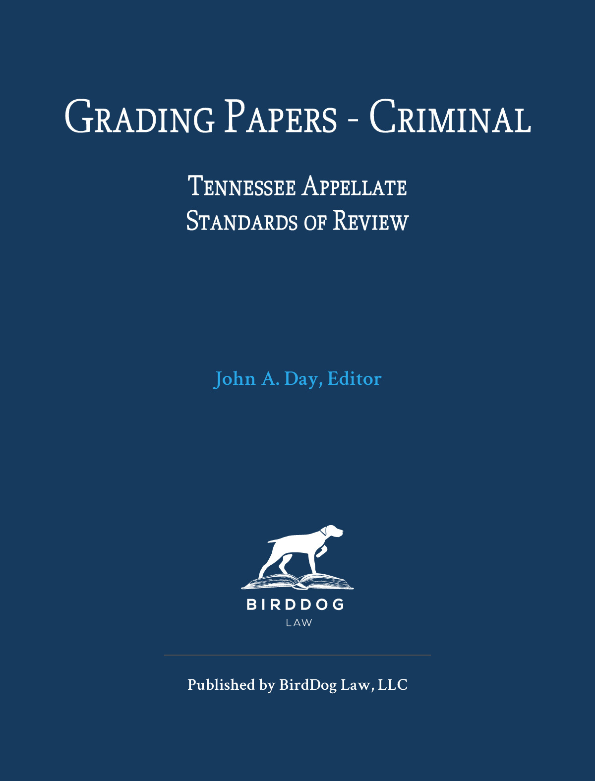Cover image for Grading Papers - Criminal 